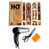 The Holy grail bike frame protection kit with all the tools you need to apply it including a hairdryer, application tool and scissors.