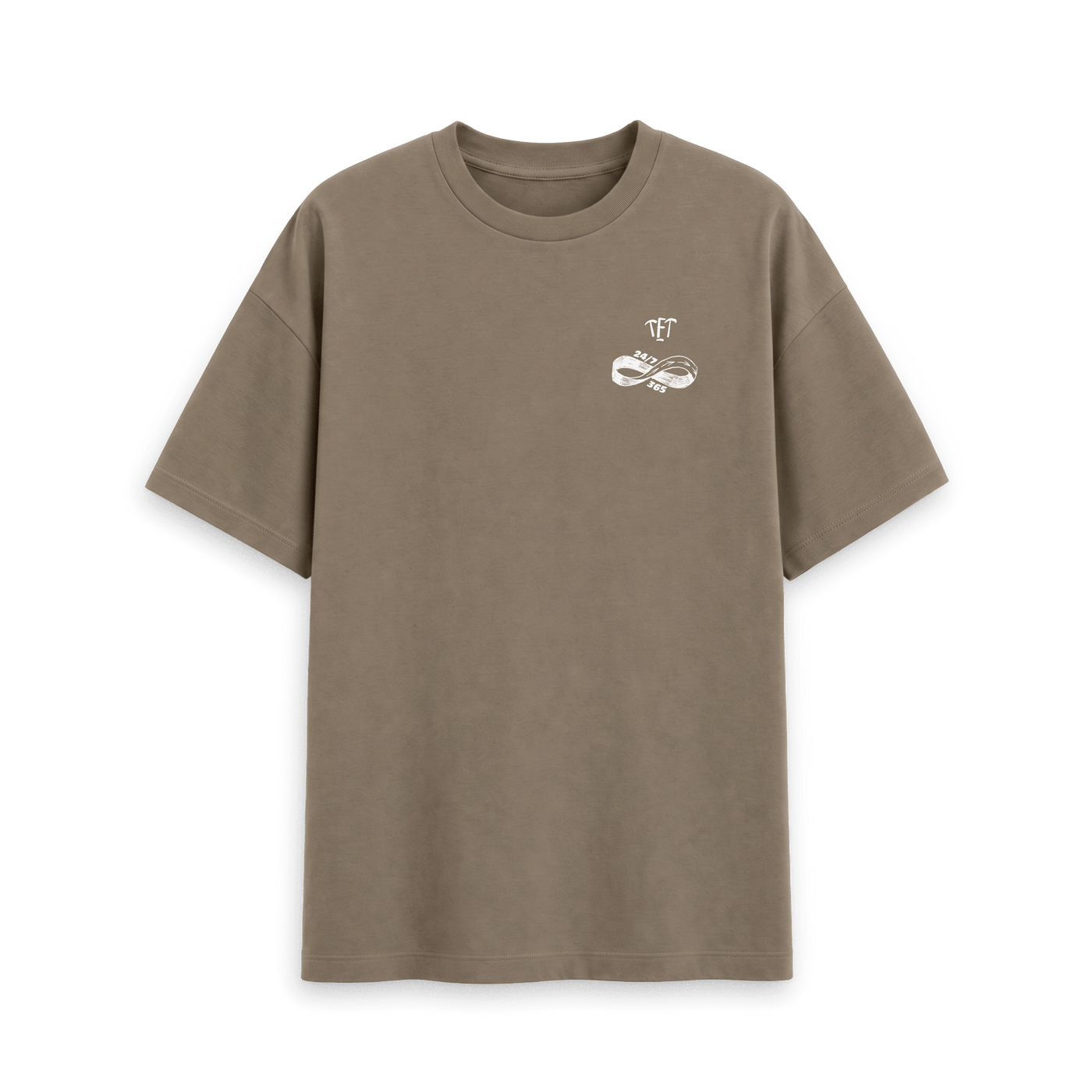 Mens Oversized '24/7 365' Tee