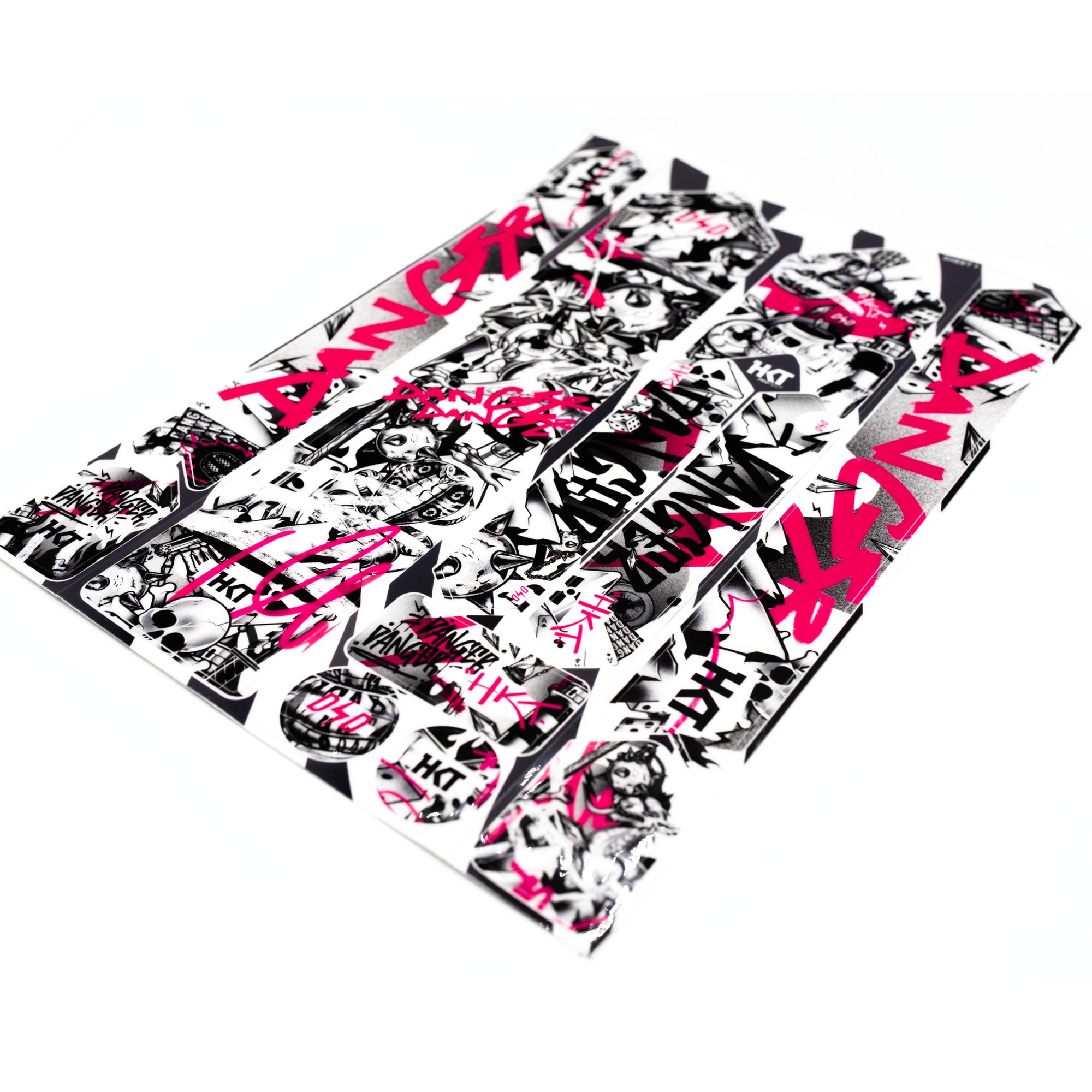 New Classic Chaos Bike Frame Protection Kit on white background.