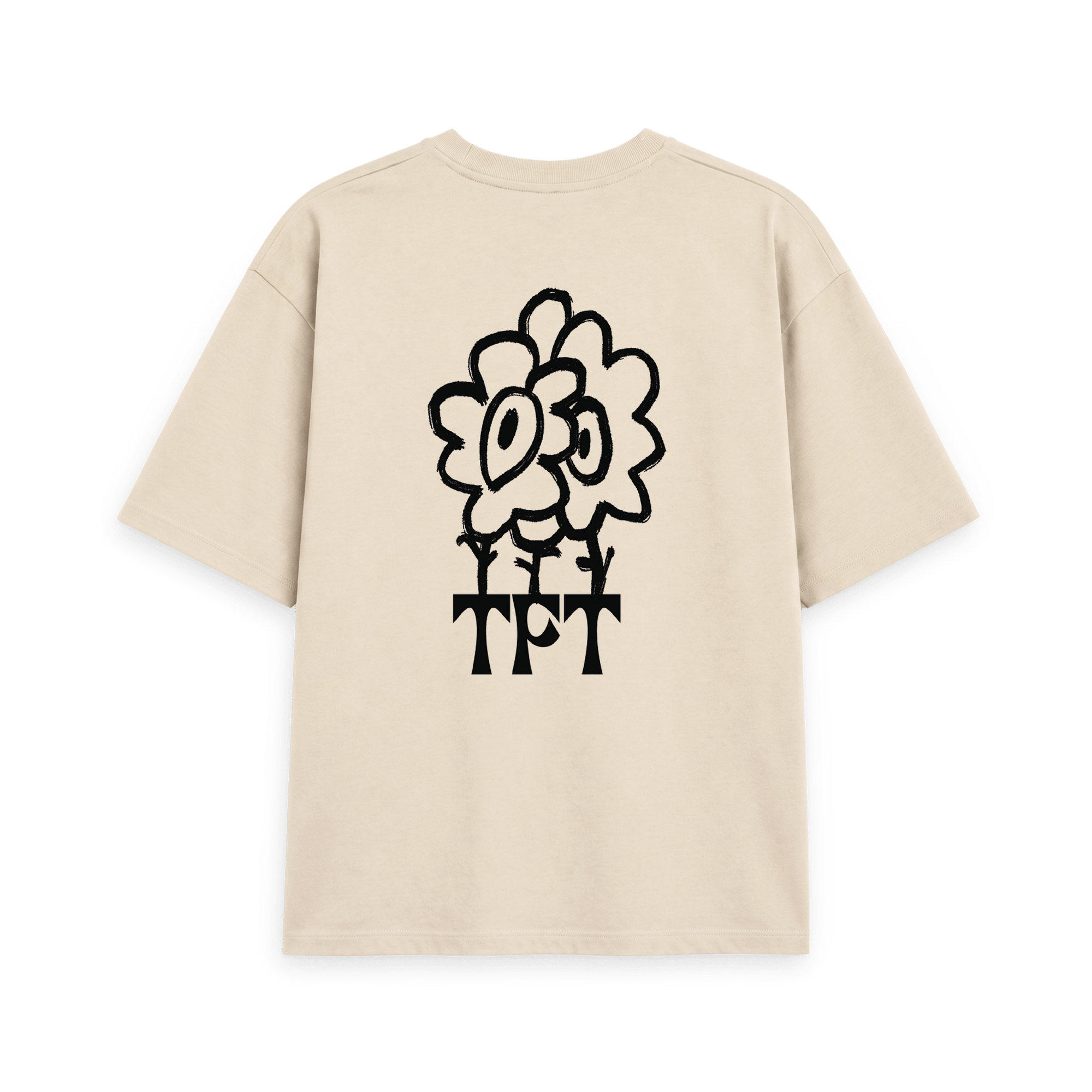 Oat Printed T-shirt Back