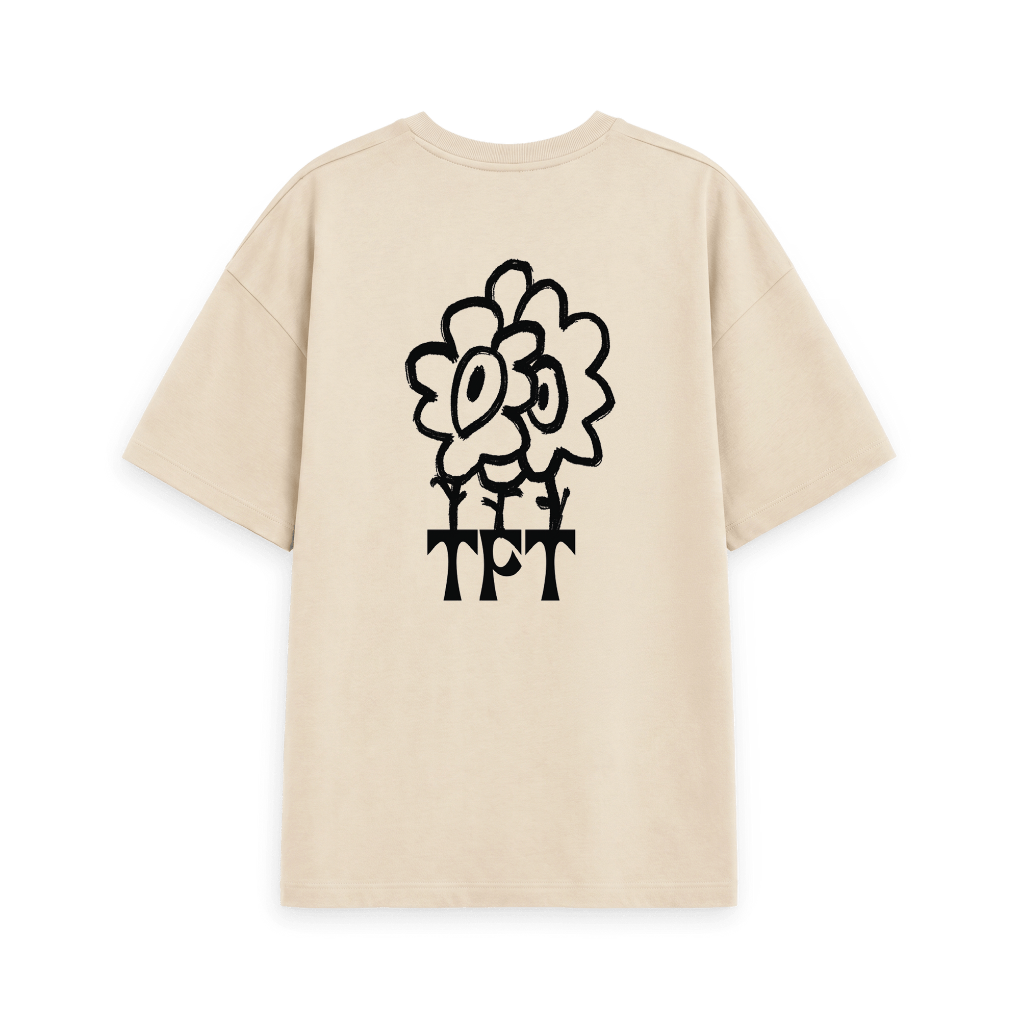 Oat Printed T-shirt Back
