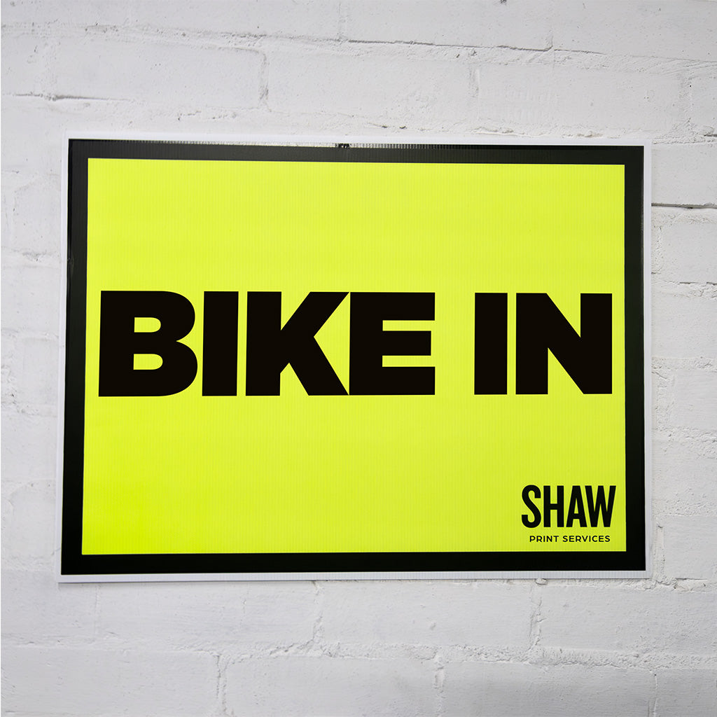 Bike In Sign