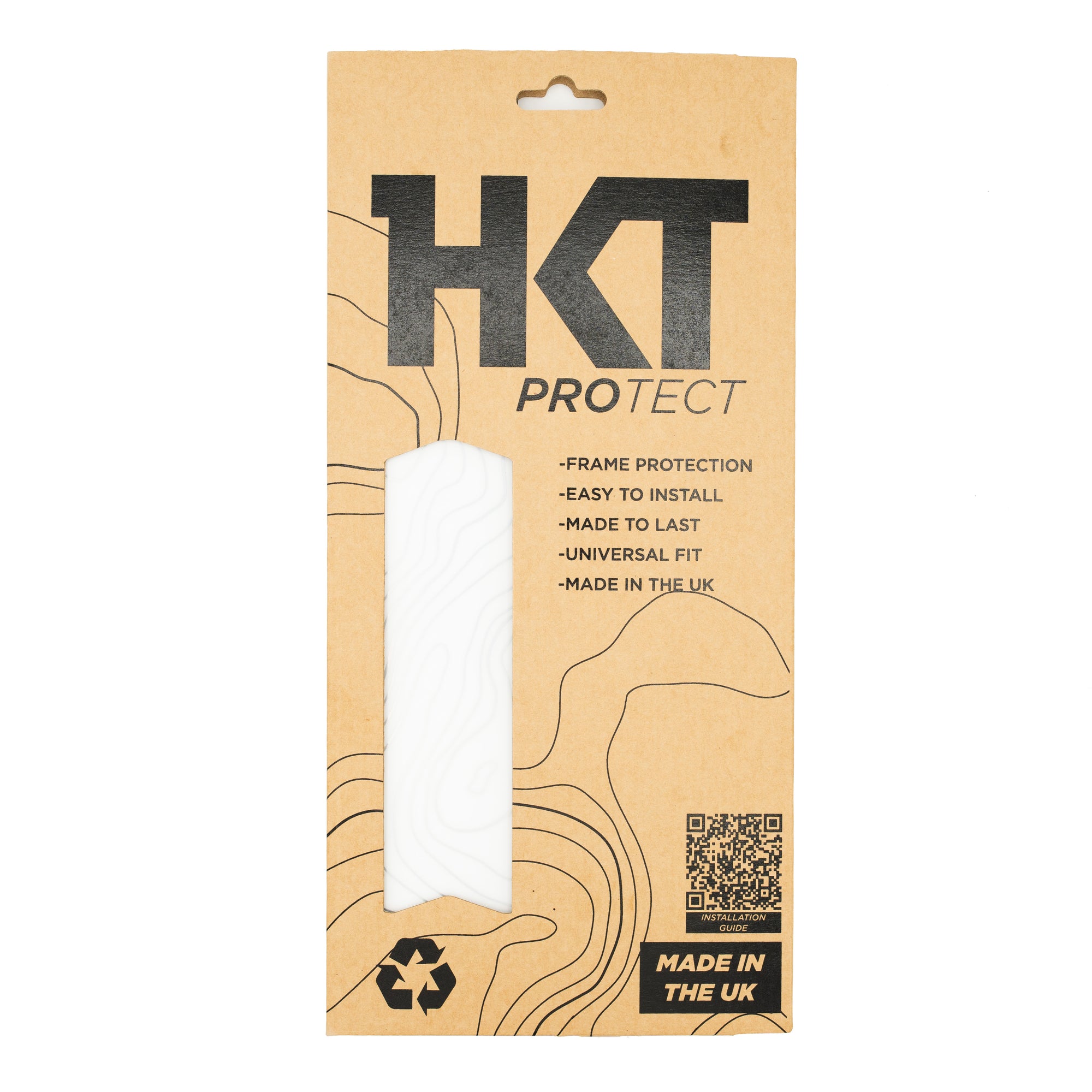 Contour Lines Bike Frame Protection Kit