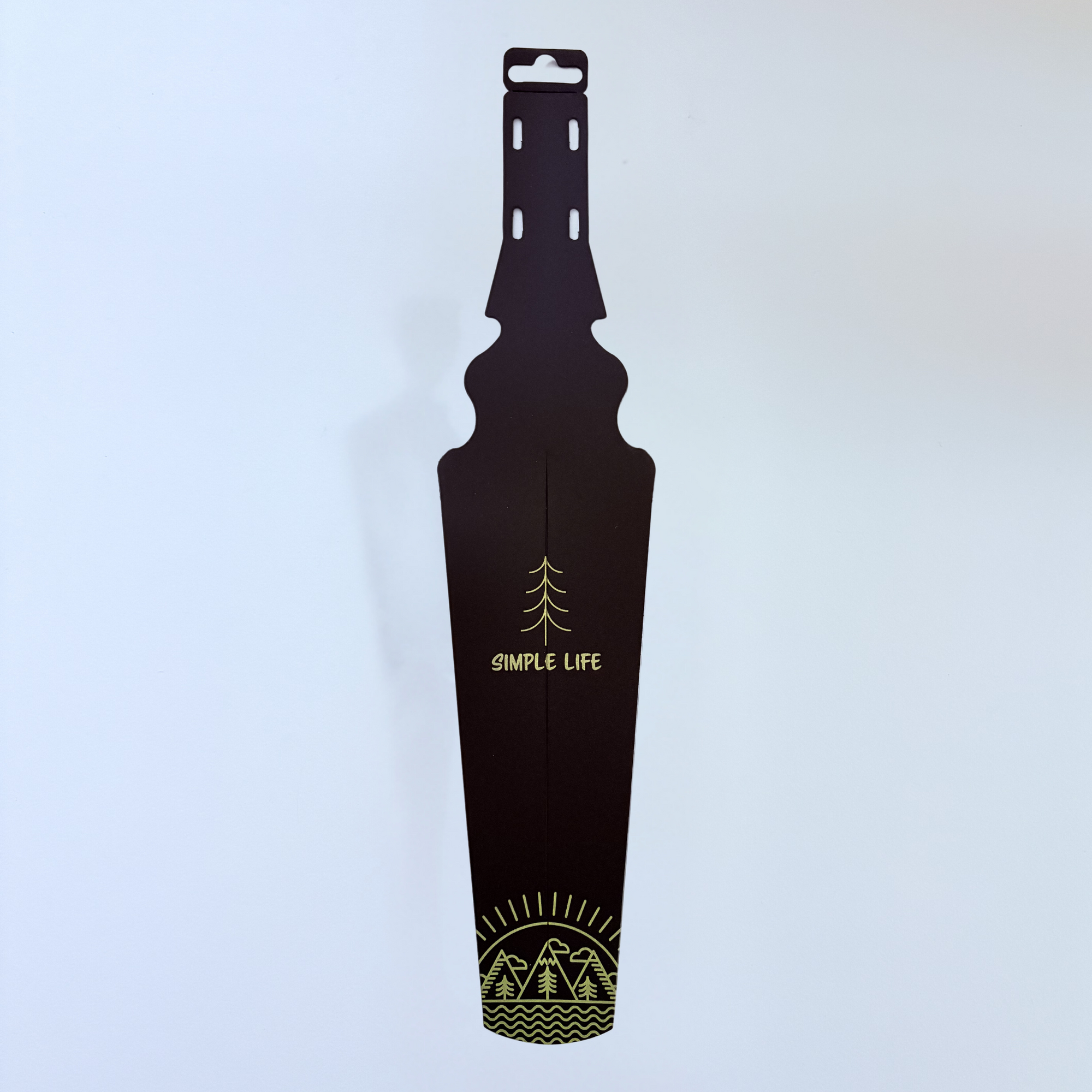 Simple Life Glitter Gold Rear Mudguard