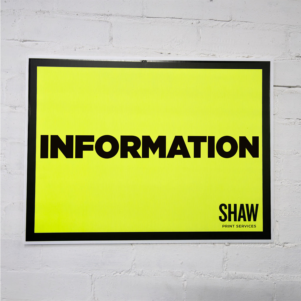 Information Event Sign