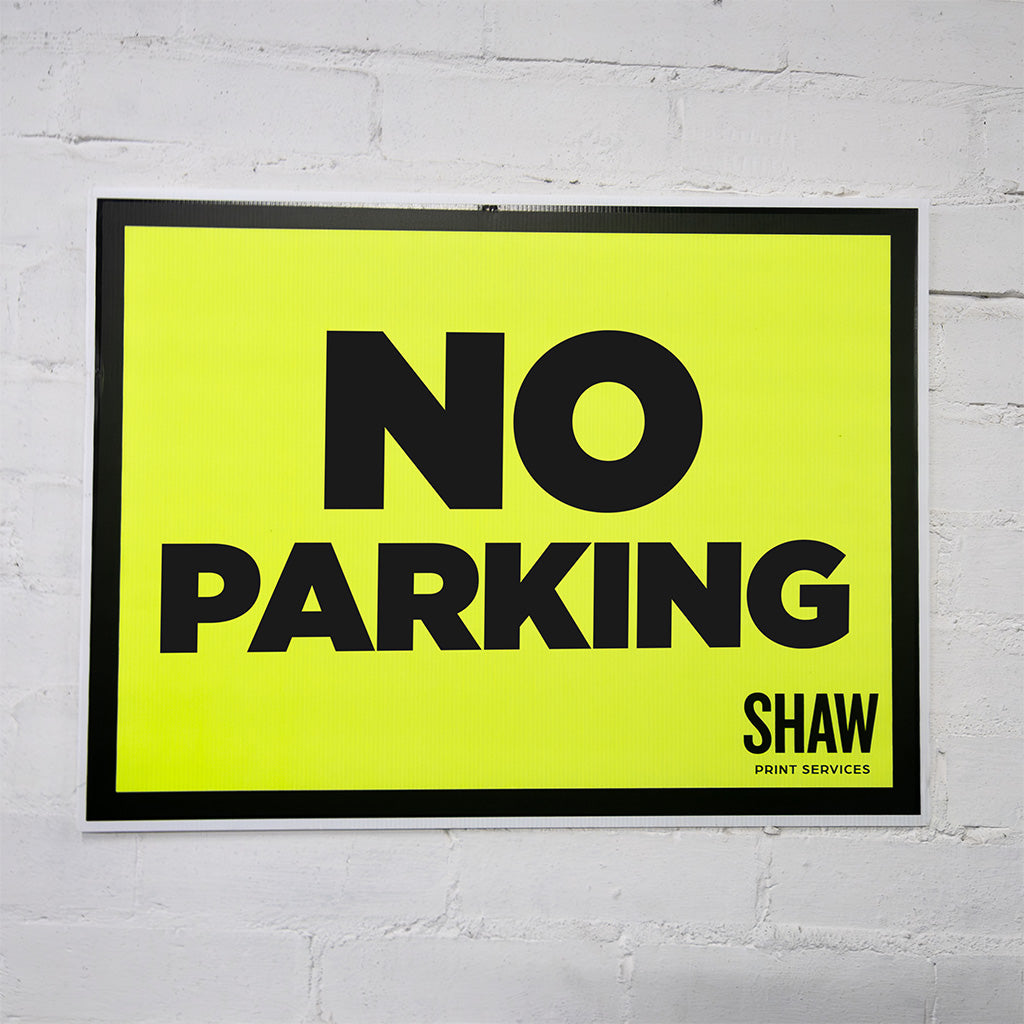 No Parking Event Sign (Landscape)