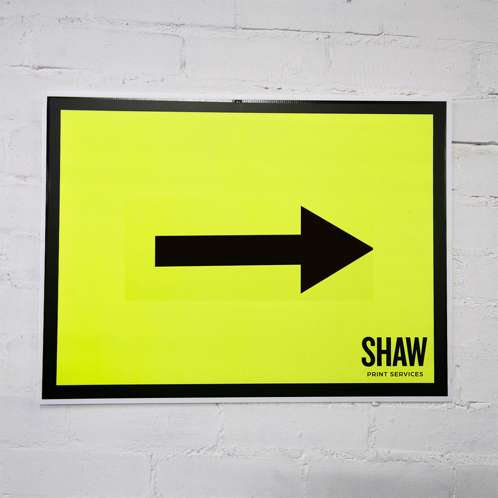 Right Arrow Sign