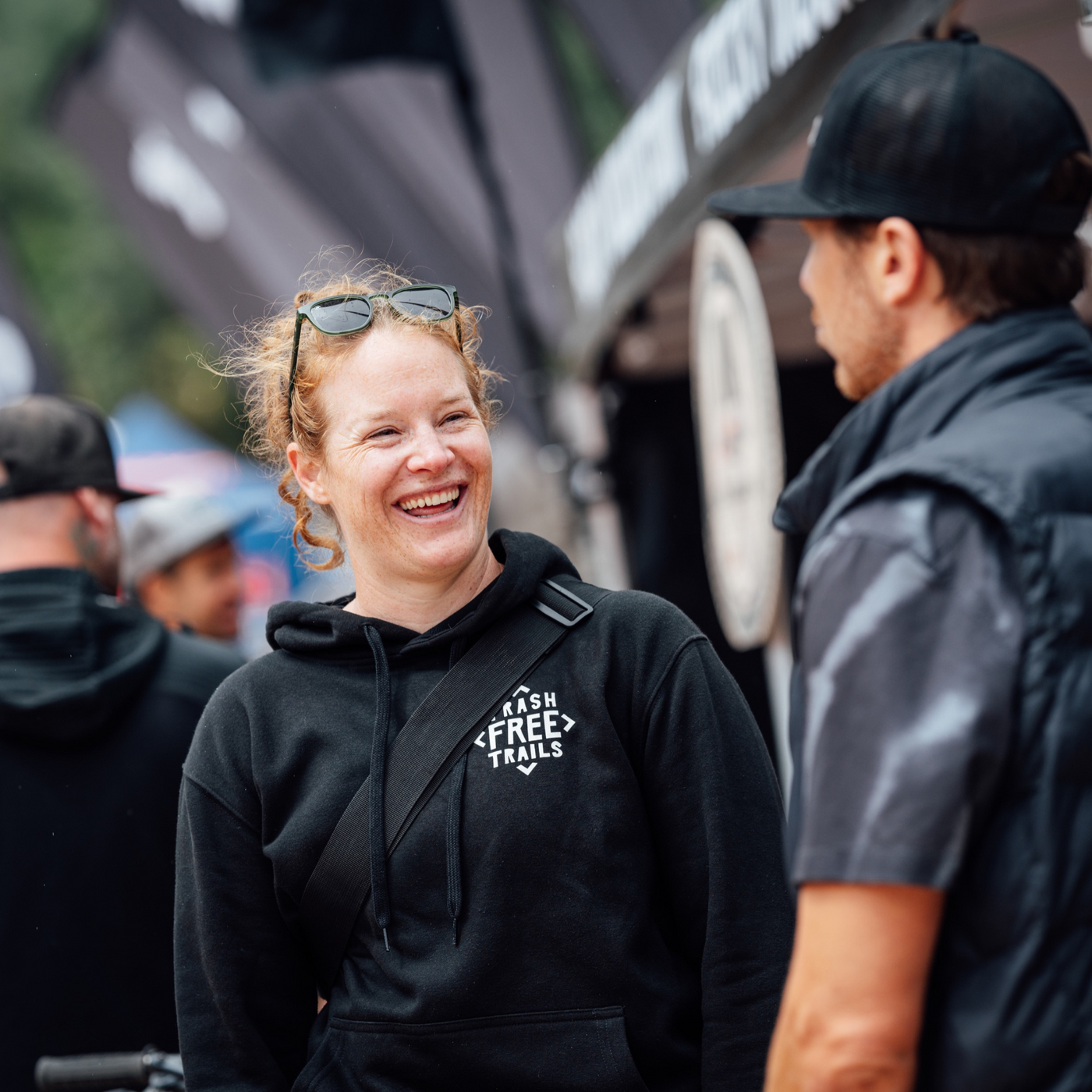 Trash Free Trails Logo Hoodie (SIDE LOGO GRAPHIC)