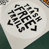 Trash Free Trails Stickers