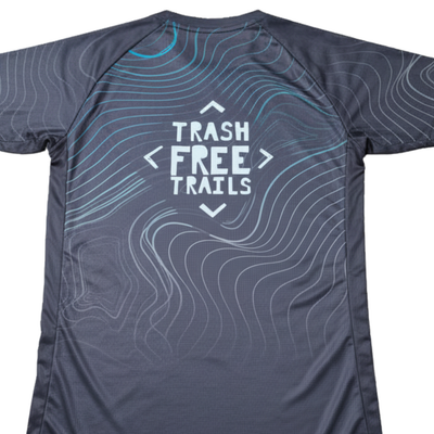 Trash Free Trails Women's Endura Long Sleeve Riding Jersey - XS