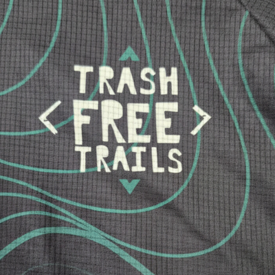 Trash Free Trails Women's Endura Long Sleeve Riding Jersey - XS