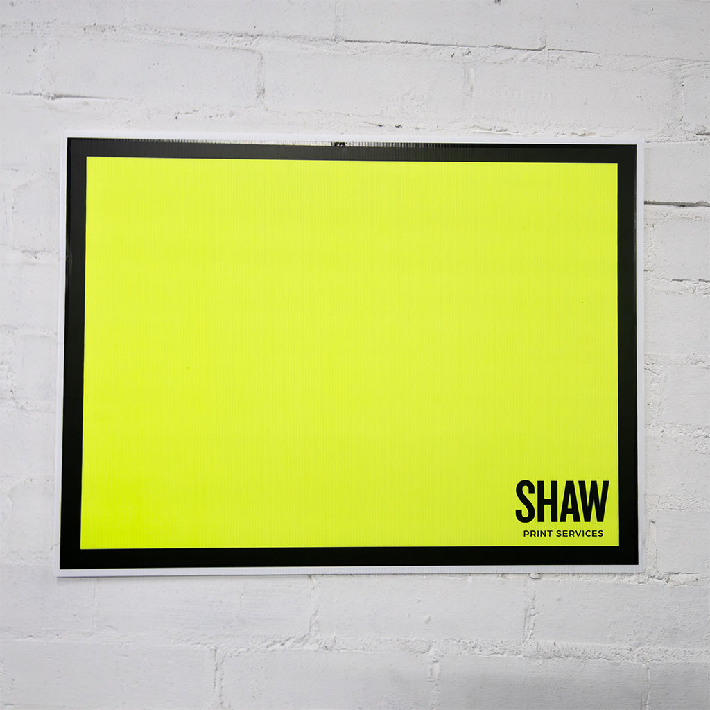 Blank Event Sign Landscape