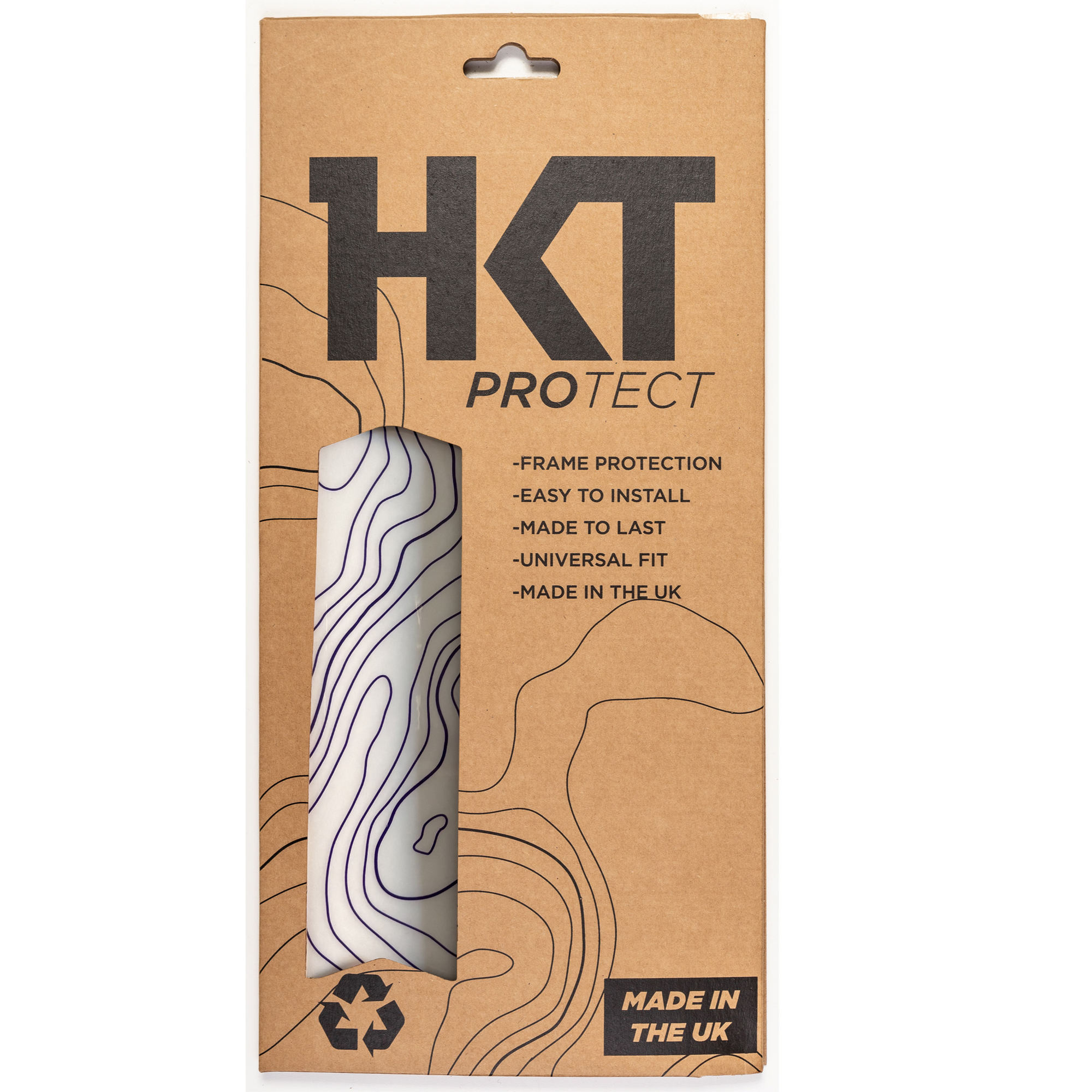 Contour Lines Bike Frame Protection Kit