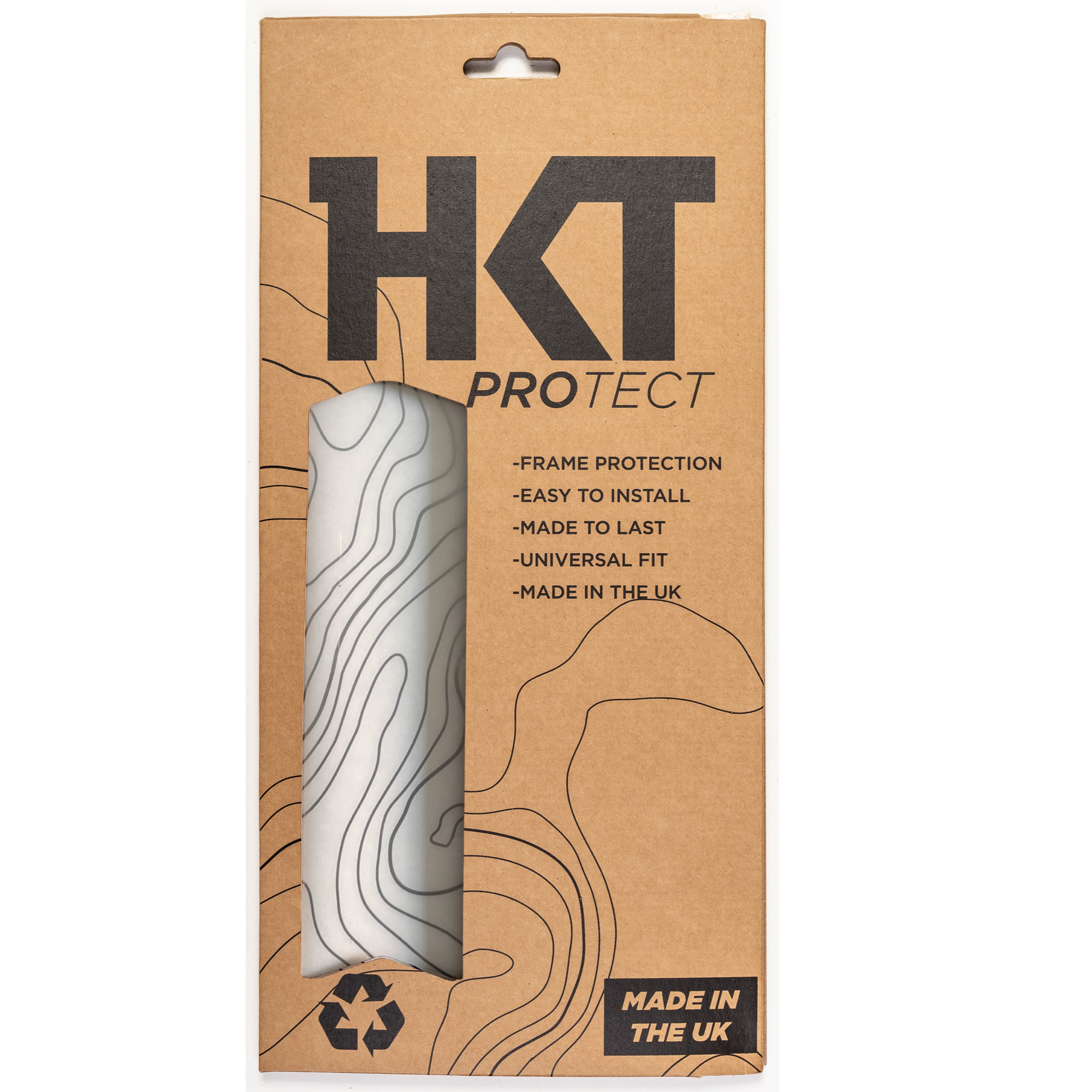 Contour Lines Bike Frame Protection Kit