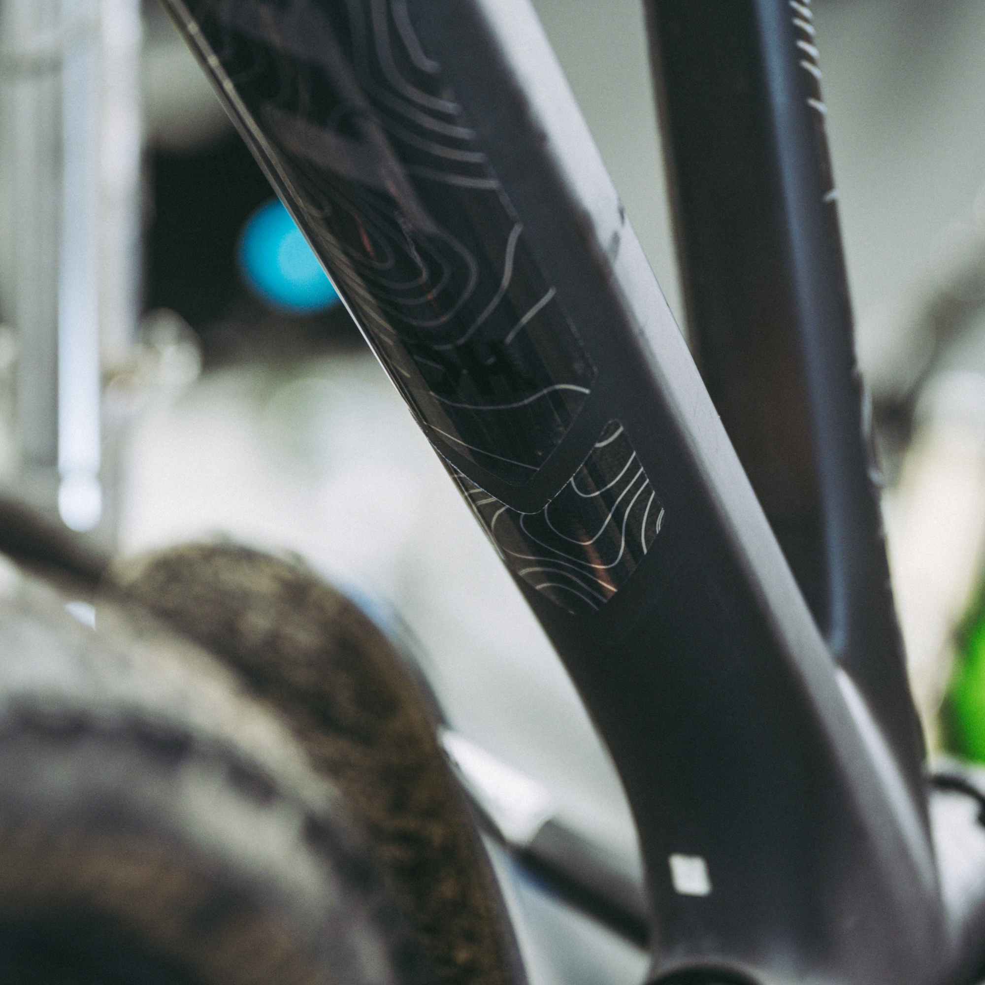 Contour Lines Bike Frame Protection Kit