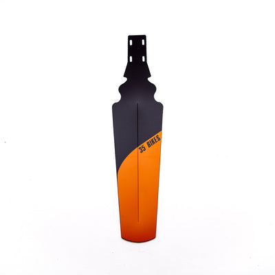 35Bikes Classic Rear Mudguard Orange - Made In The UK