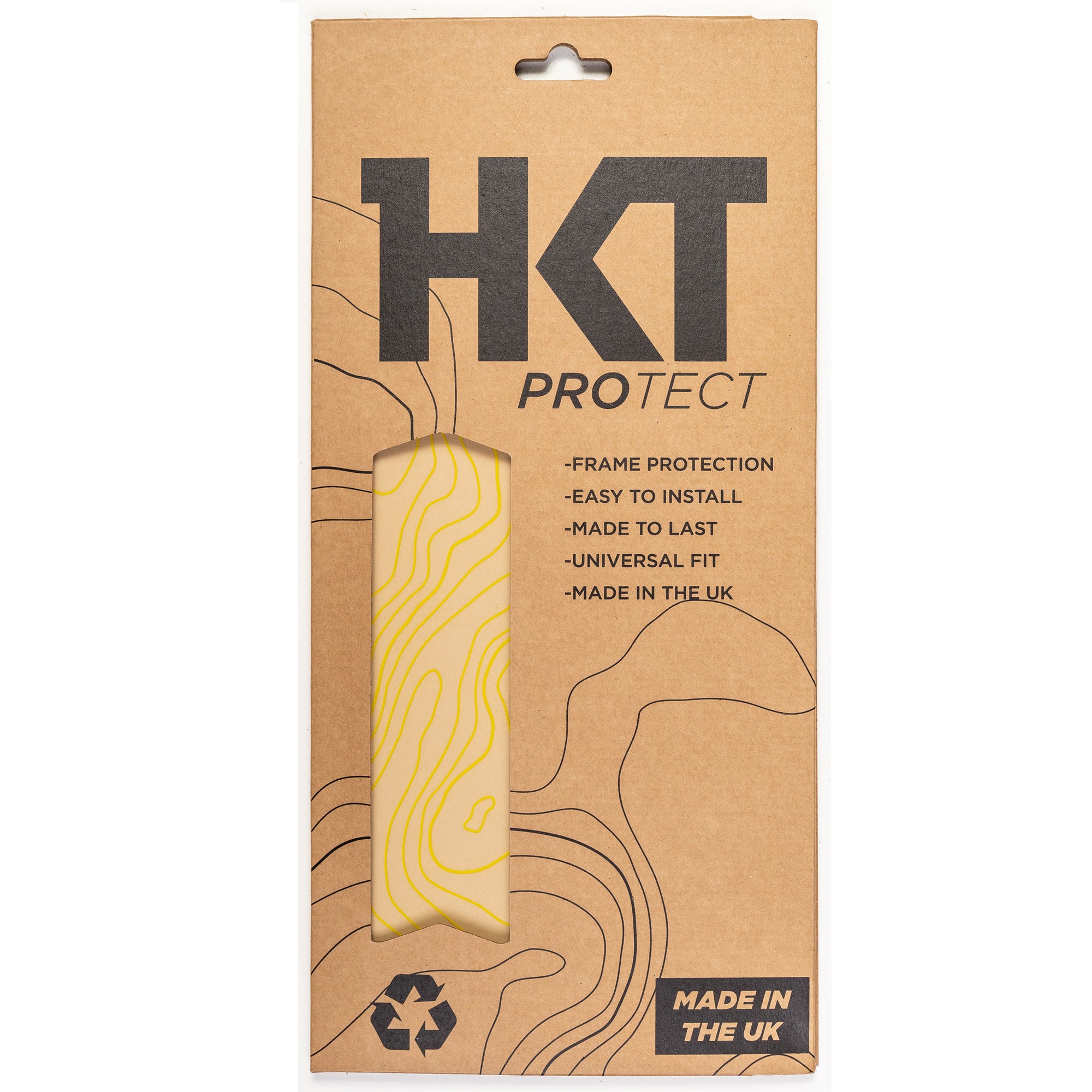 Contour Yellow Bike Frame Protection Kit