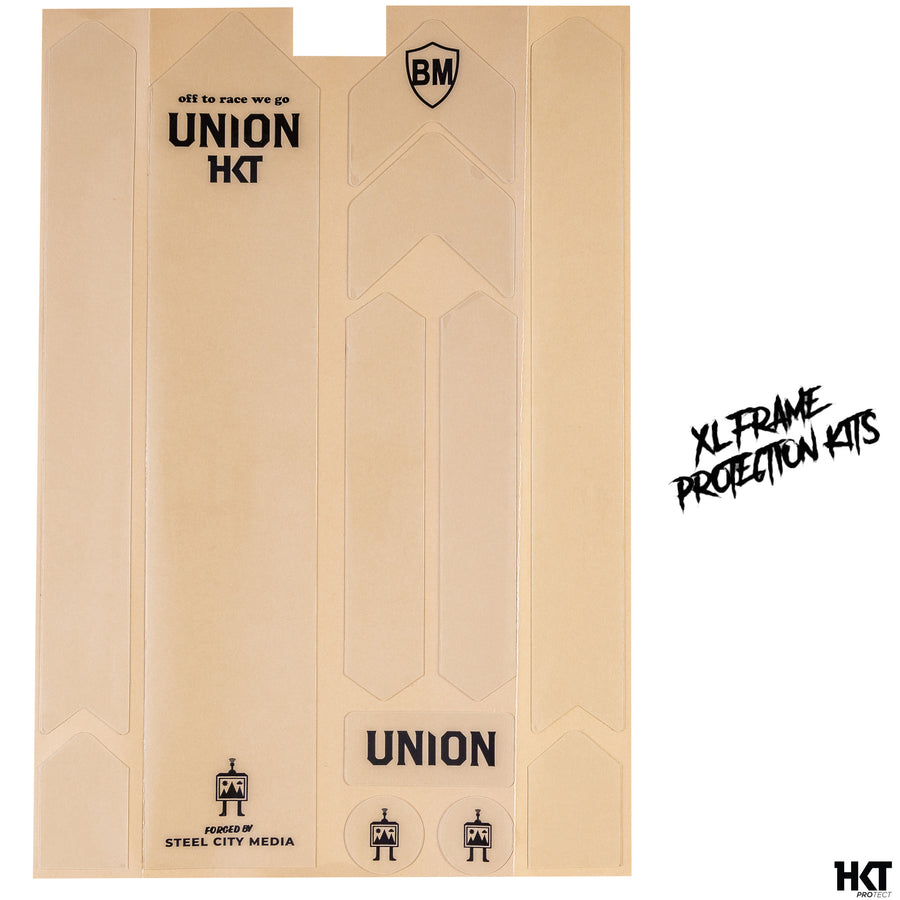 The Union Collab Bike Frame Protection Kit
